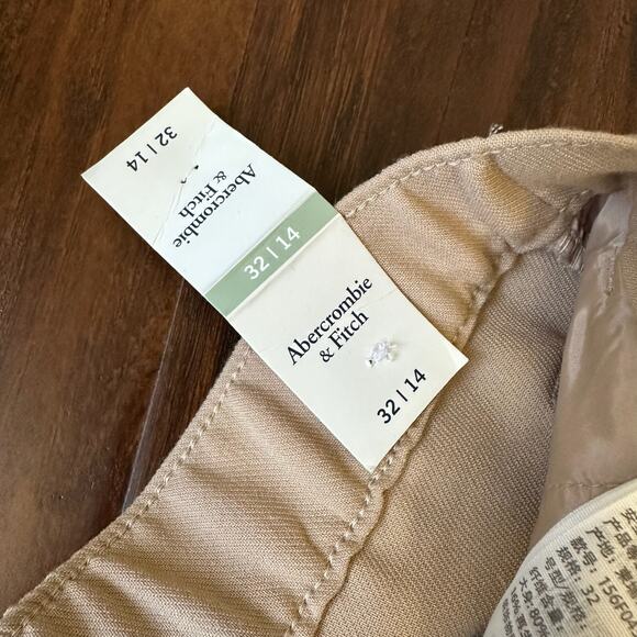 ABERCROMBIE & FITCH The Skinny Pants Tan Ultra High Rise NWT - Picture 9 of 16